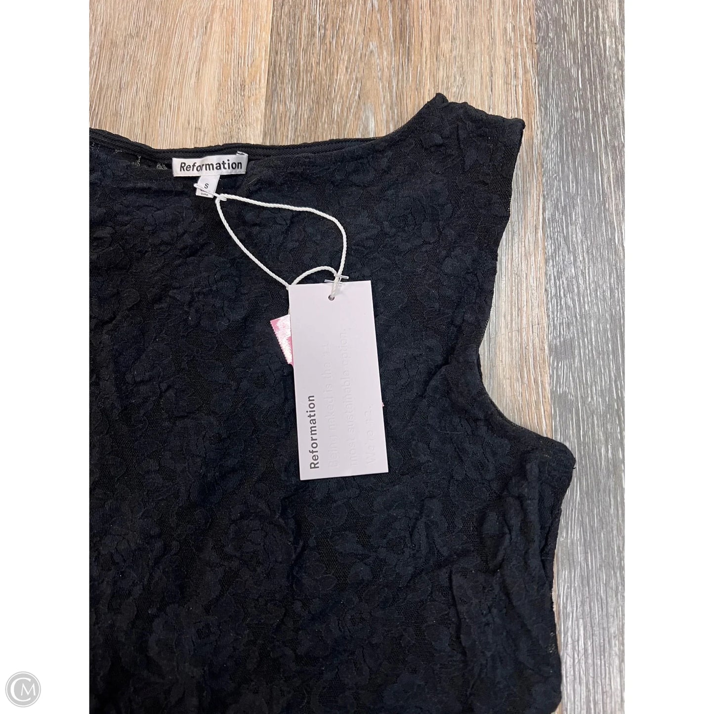 Tank Top Designer By Reformation In Black, Size: S