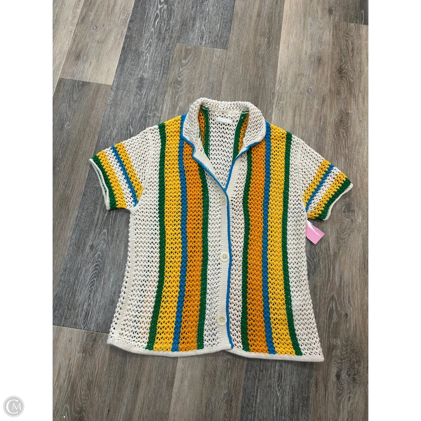 Sweater Designer By Mother In Multi-colored, Size: Xs