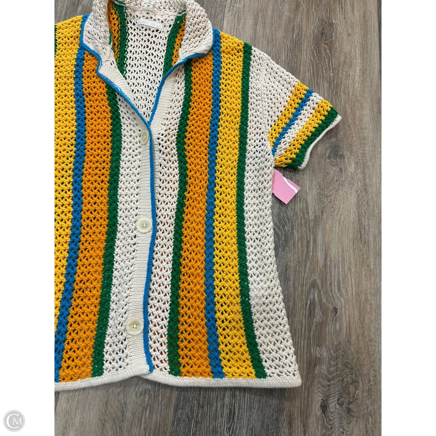 Sweater Designer By Mother In Multi-colored, Size: Xs