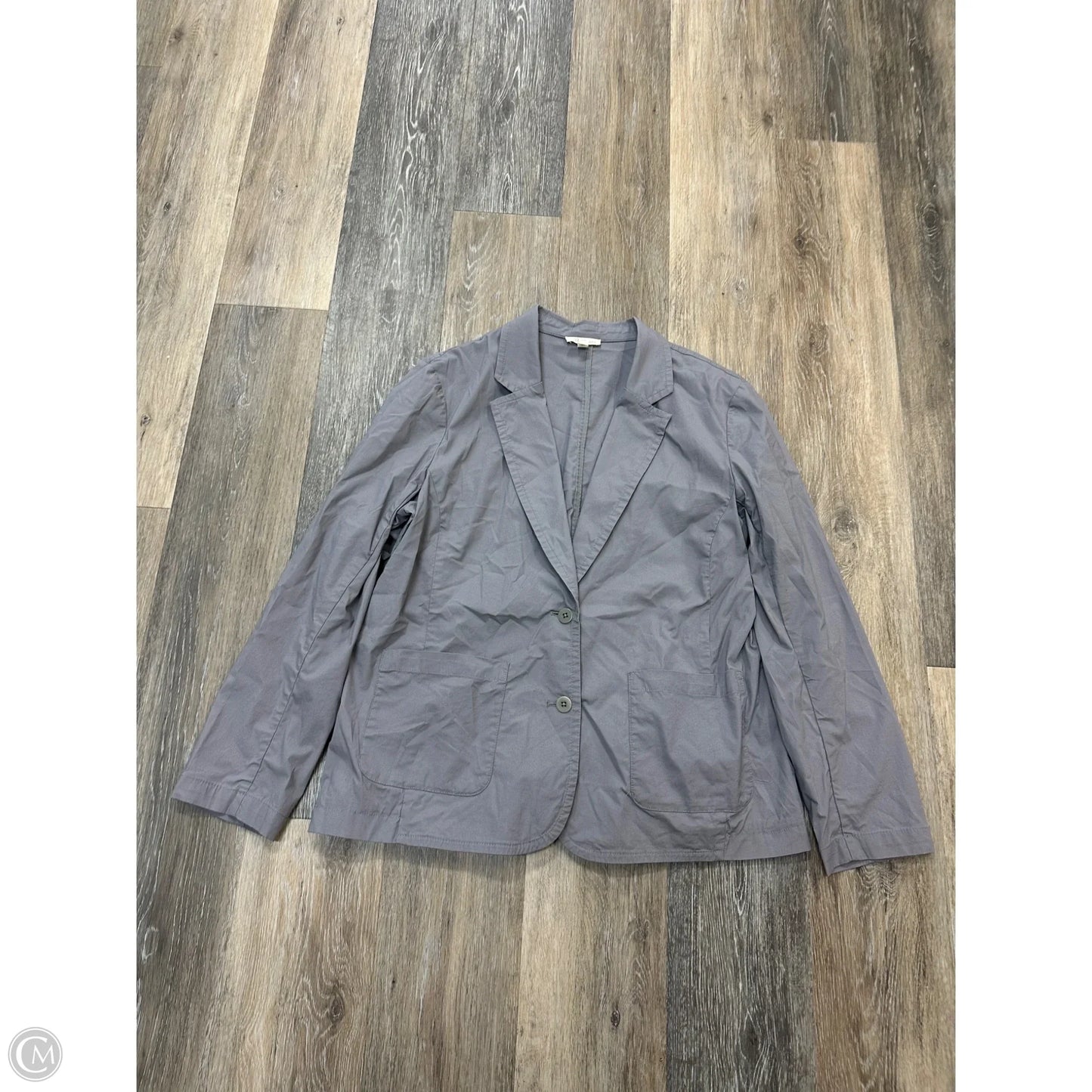 Jacket Other By Eileen Fisher In Grey, Size: M