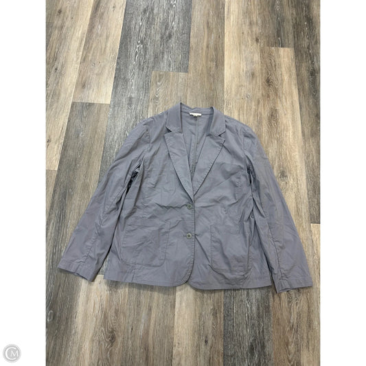 Jacket Other By Eileen Fisher In Grey, Size: M