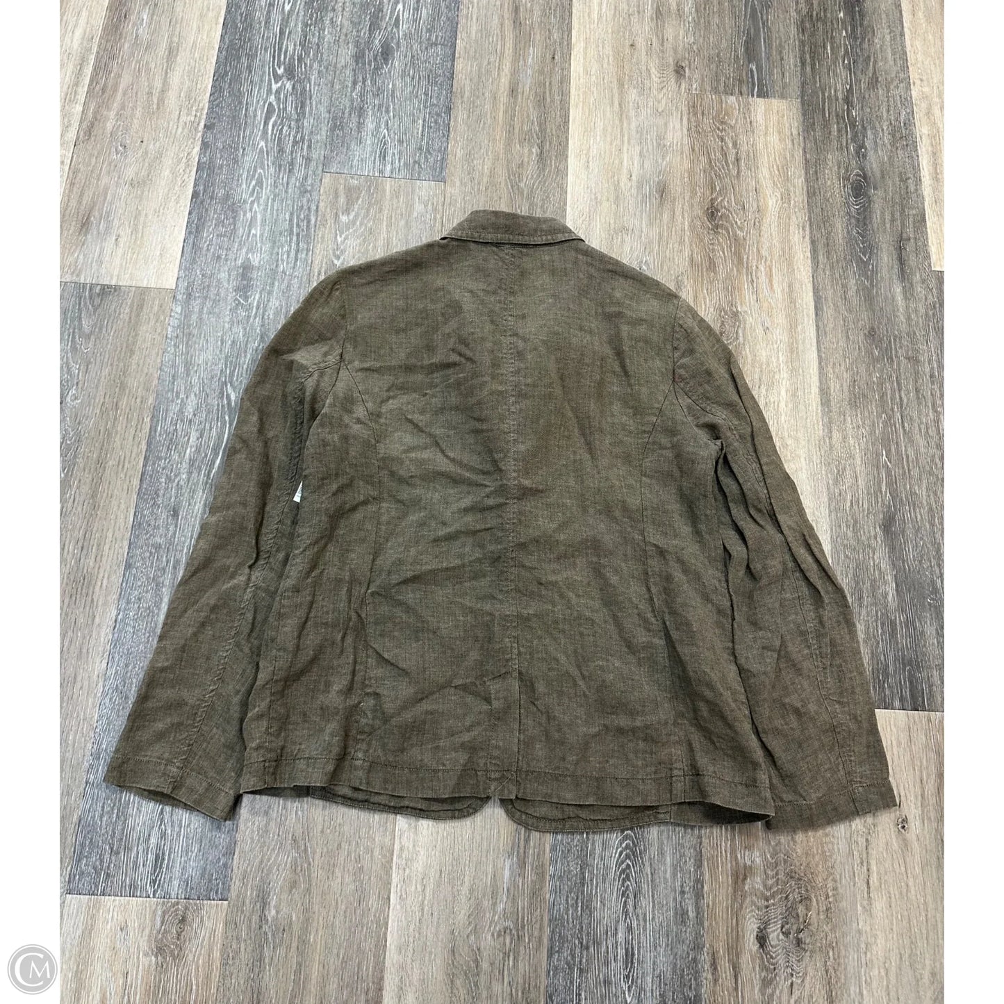 Jacket Other By Eileen Fisher In Green, Size: M