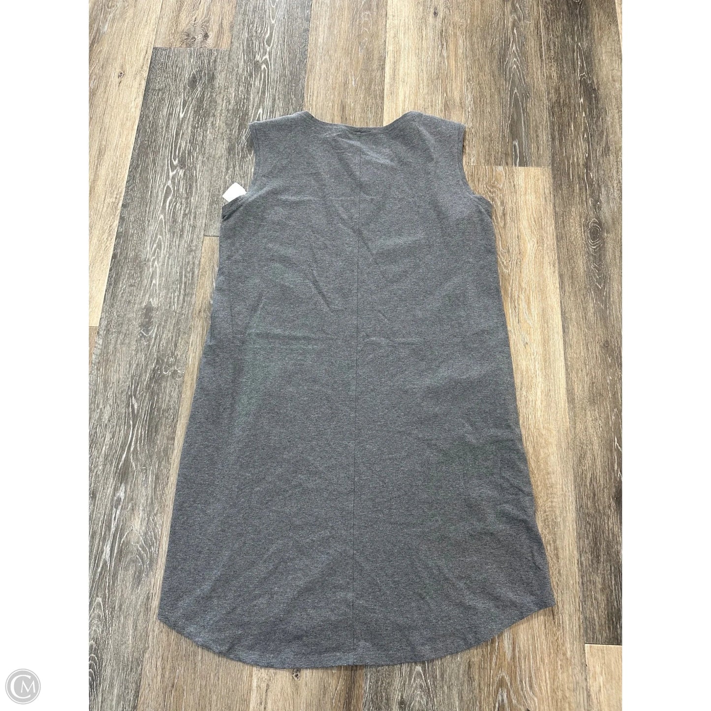 Dress Casual Short By Eileen Fisher In Grey, Size: M