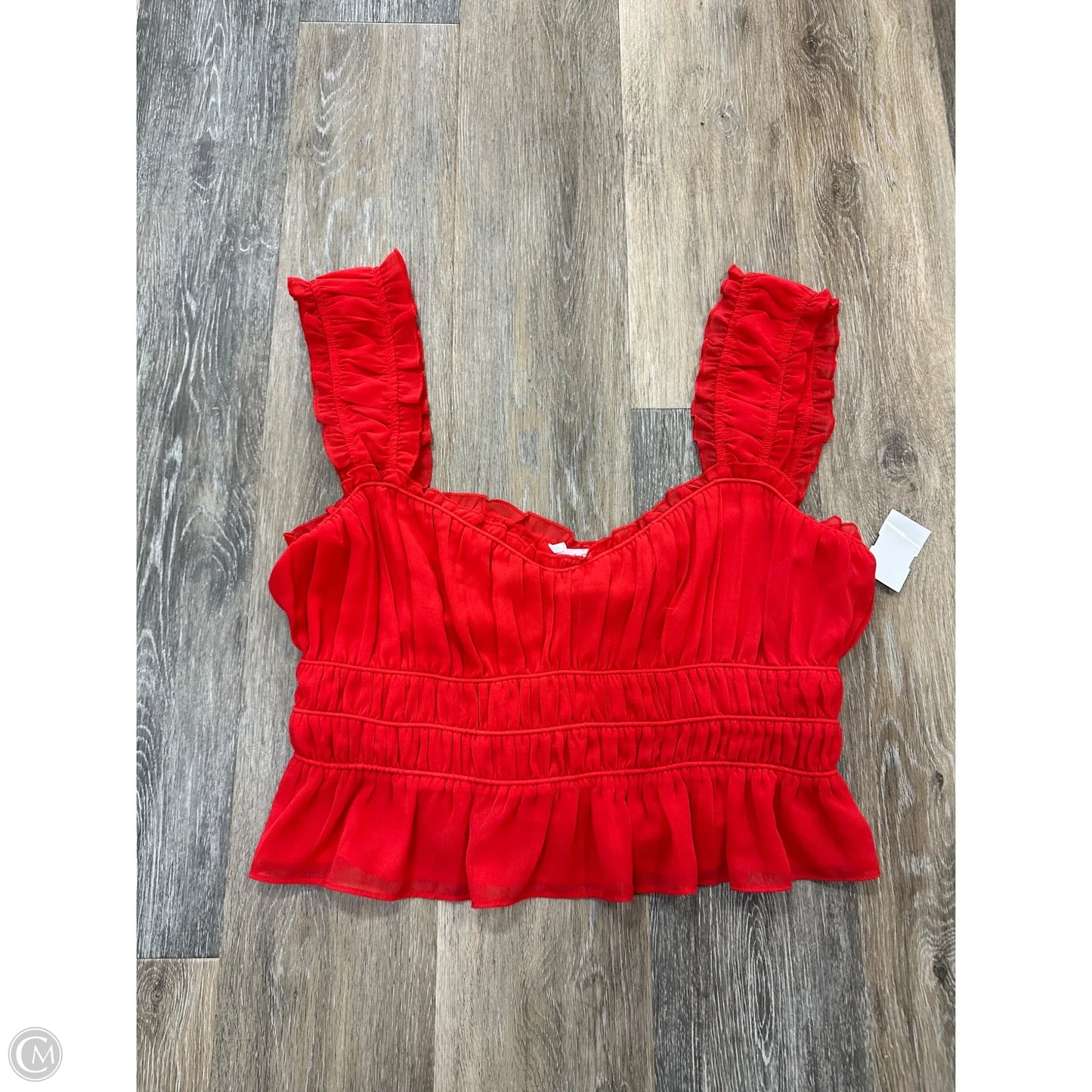 Tank Top By Astr The Label In Red, Size: Xl