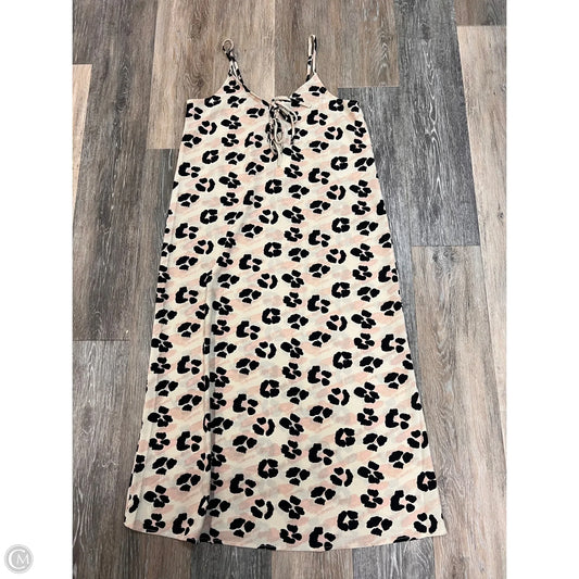 Dress Casual Midi By Vero Moda In Animal Print, Size: S