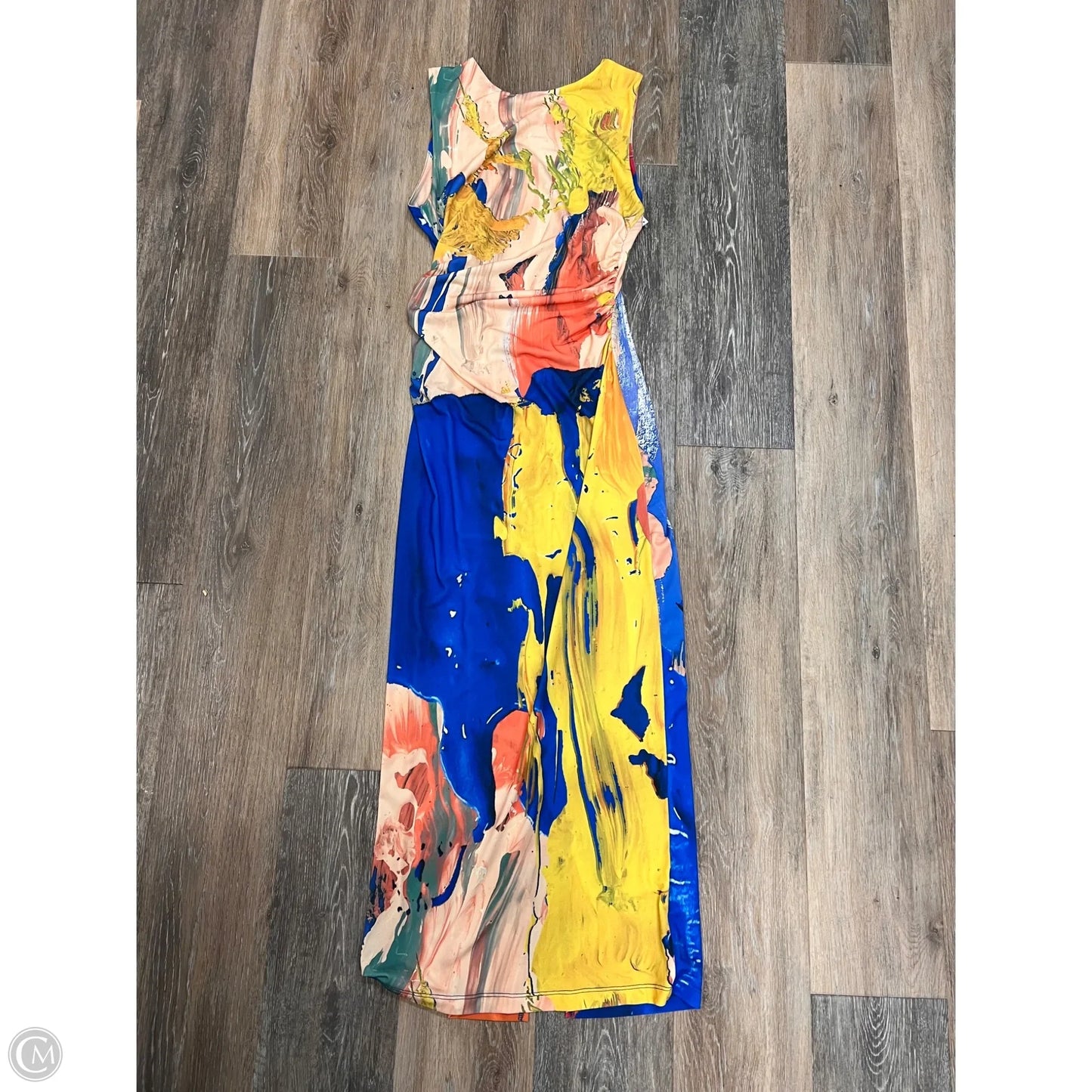 Dress Party Long By Zara In Multi-colored, Size: S