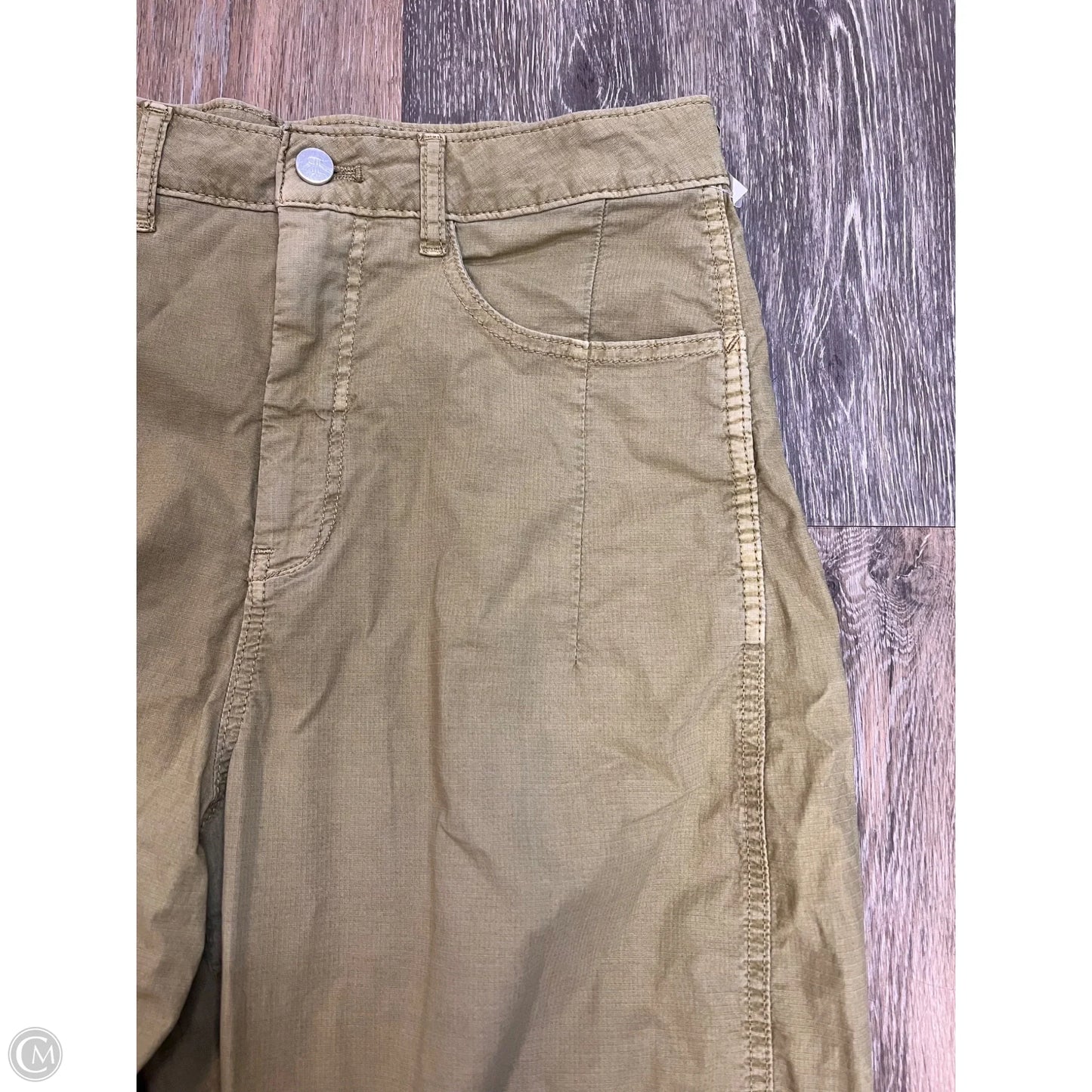 Pants Wide Leg By Pilcro In Green, Size: 12 Petite