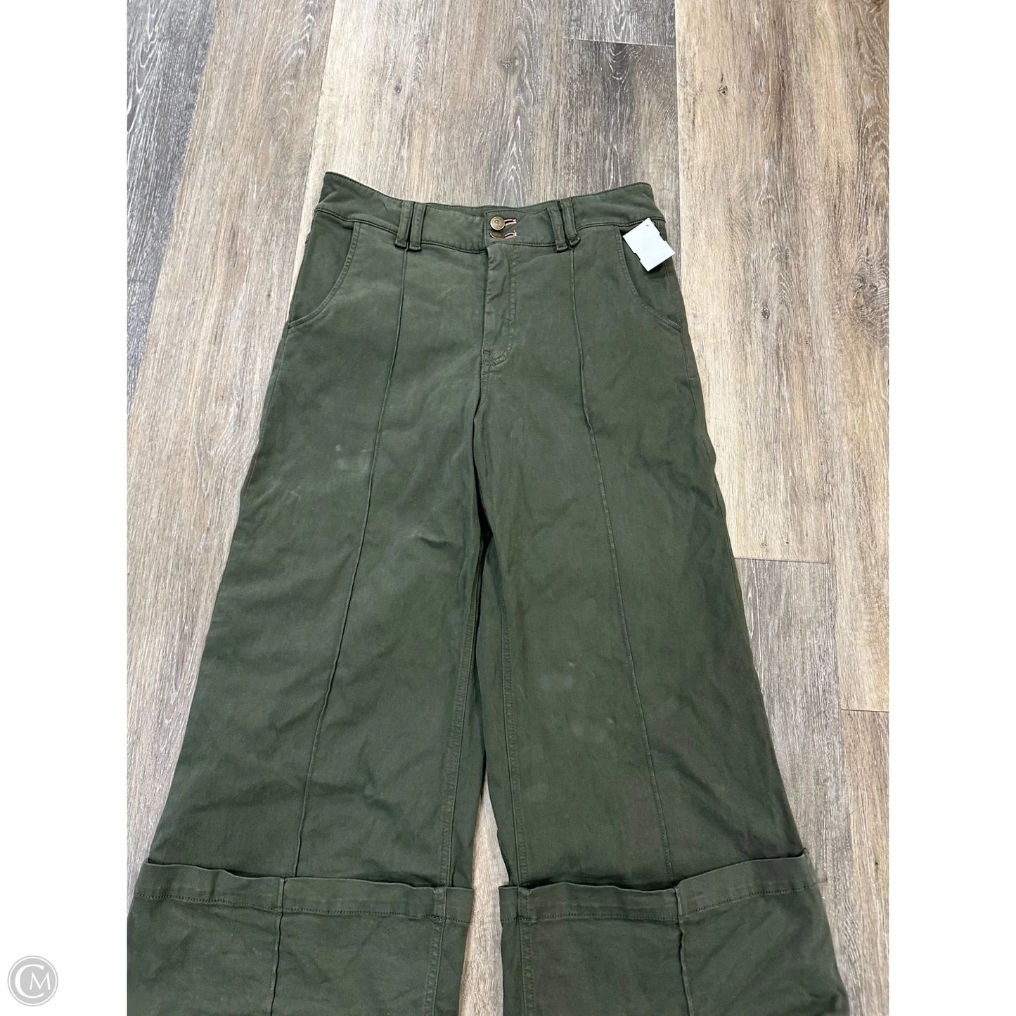 Pants Wide Leg By Pilcro In Green, Size: 12