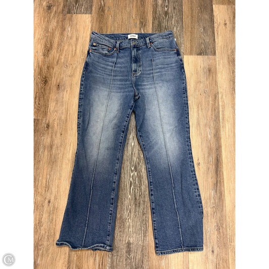 Jeans Crop Straight By Pistola In Blue Denim, Size: 12/31