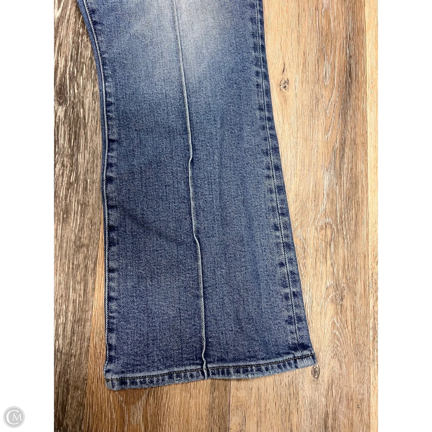 Jeans Crop Straight By Pistola In Blue Denim, Size: 12/31