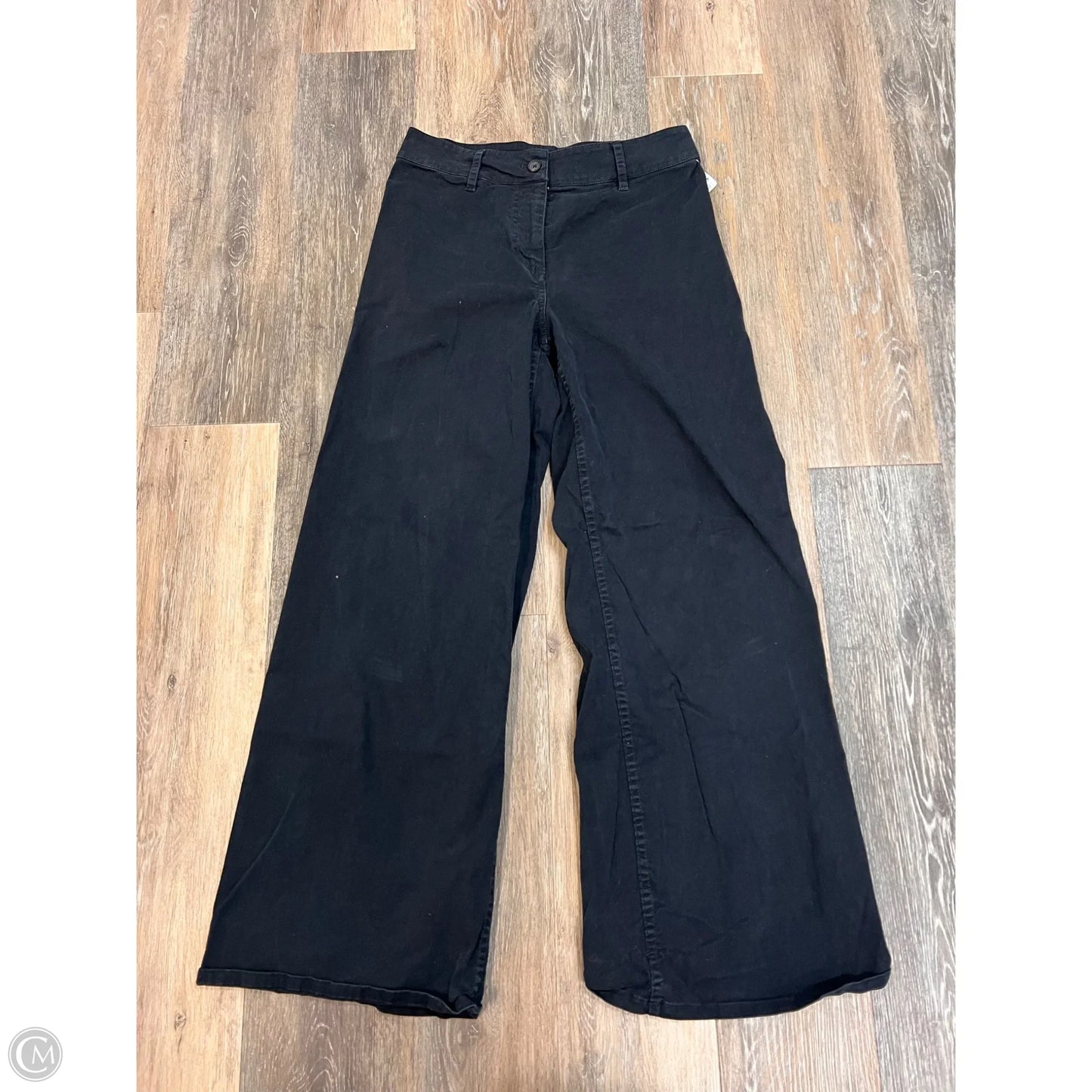 Pants Wide Leg By Nili Lotan In Navy, Size: 2