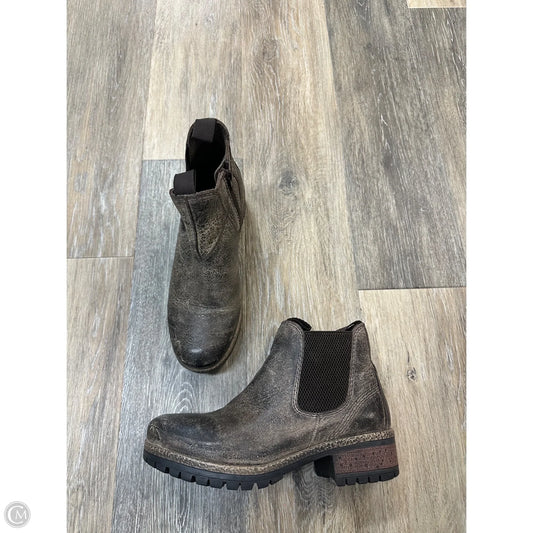 Boots Ankle Flats By Diba In Brown, Size: 9