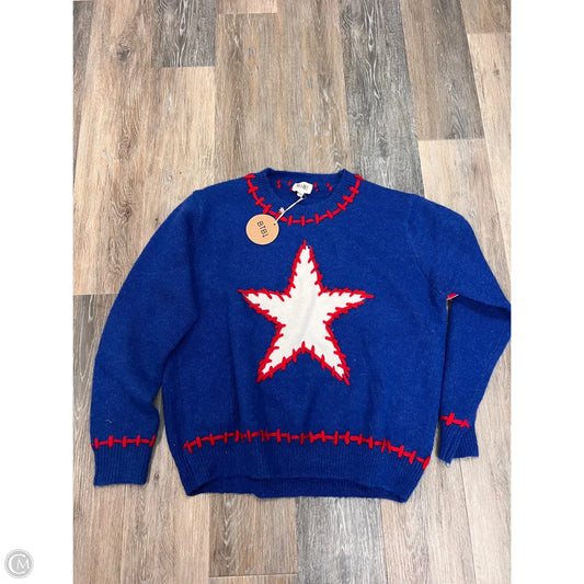 Sweater By Bibi In Blue, Size: L