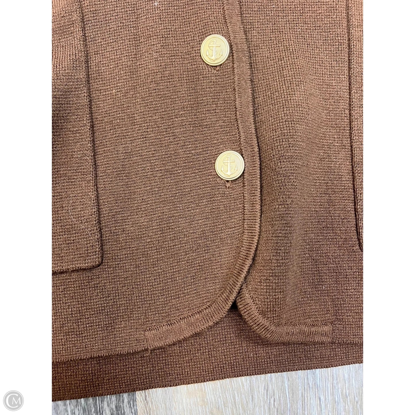 Sweater Cardigan By J. Crew In Tan, Size: Xs