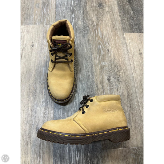 Boots Ankle Flats By Dr Martens In Tan, Size: 7.5