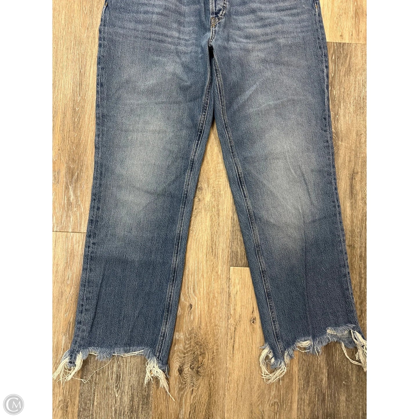 Jeans Straight By We The Free In Blue Denim, Size: 10