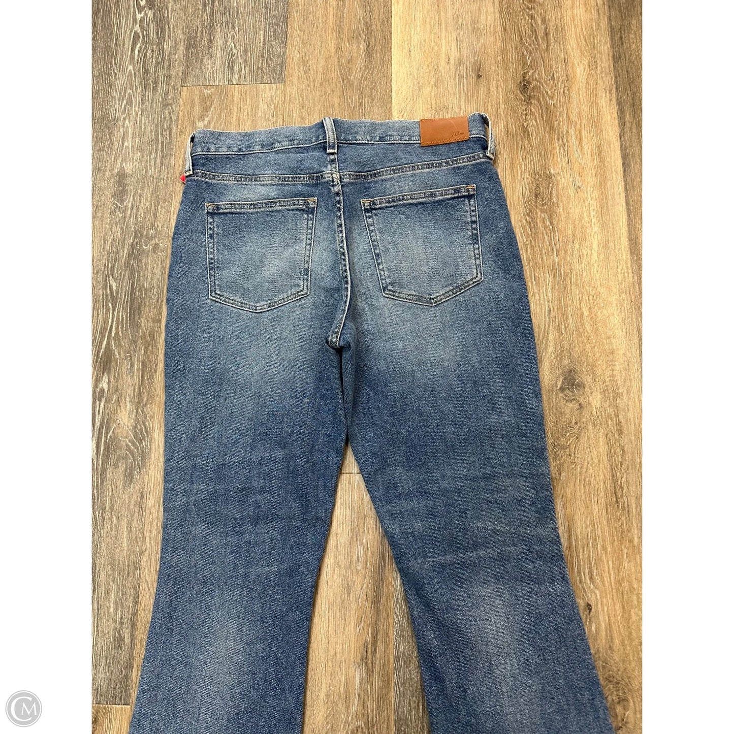 Jeans Boot Cut By J. Crew In Blue Denim, Size: 8