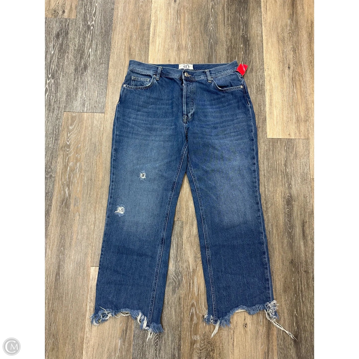 Jeans Straight By We The Free In Blue Denim, Size: 10