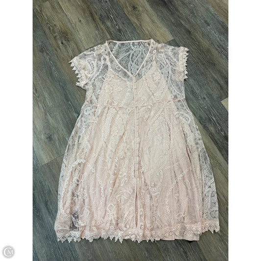 Dress Casual Short By Torrid In Pink, Size: 2x