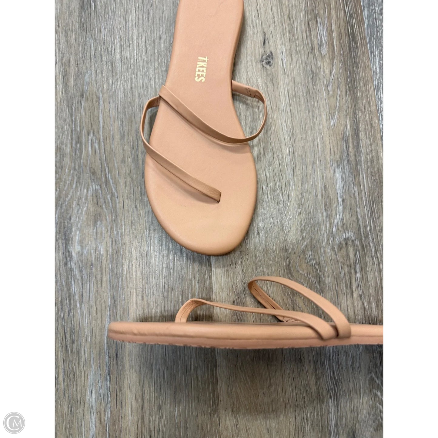 Sandals Flip Flops By TKEES In Tan, Size: 7