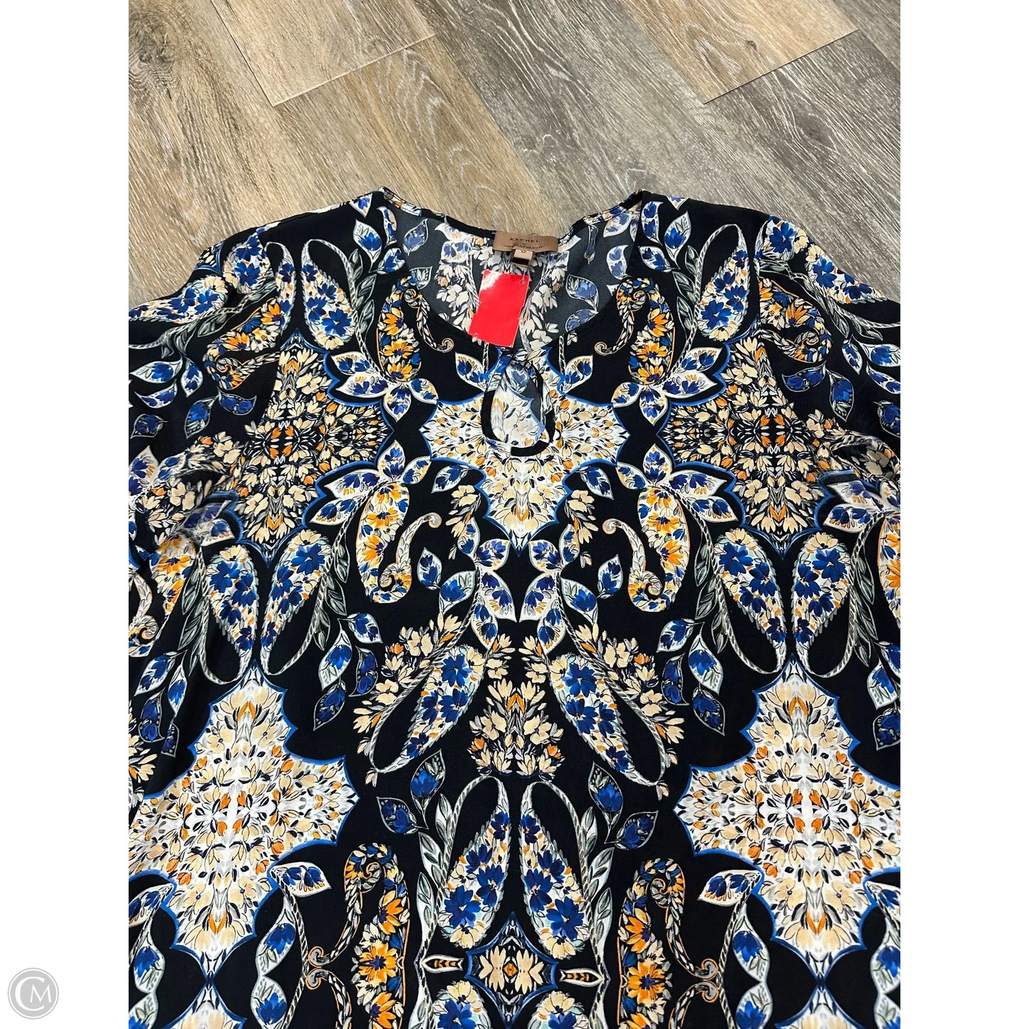 Dress Casual Short By Kachel In Multi-colored, Size: 12