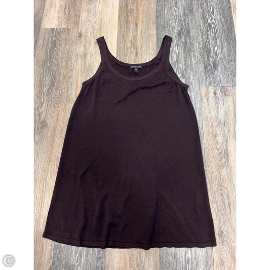 Tank Top By Eileen Fisher In Brown, Size: M