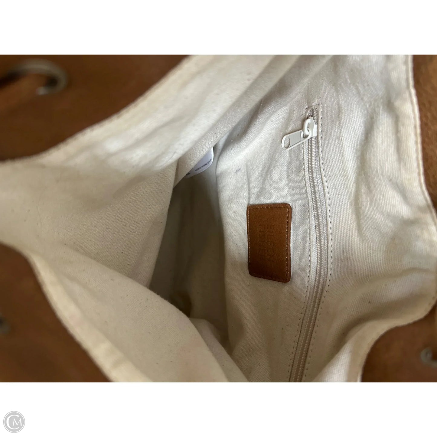 Crossbody Leather By Eileen Fisher, Size: Large