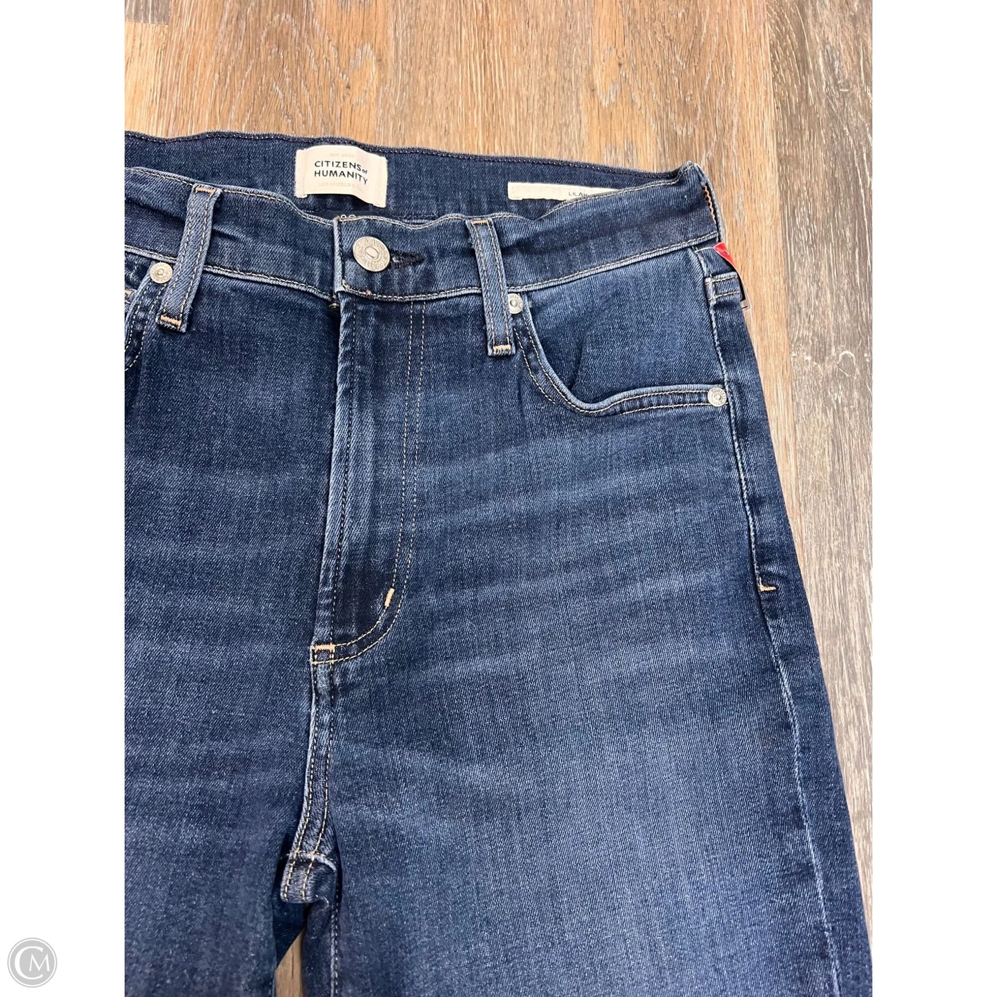 Jeans Flared By Citizens Of Humanity In Blue Denim, Size: 4/27