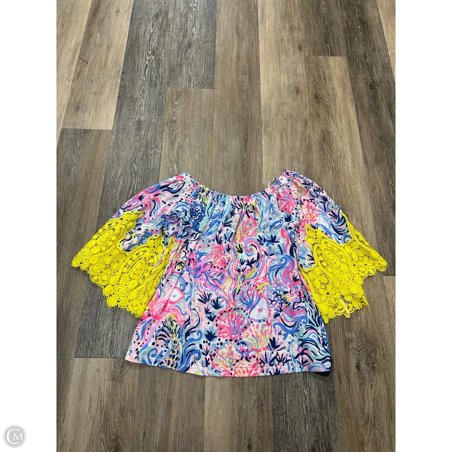 Blouse Designer By Lilly Pulitzer In Multi-colored, Size: Xs