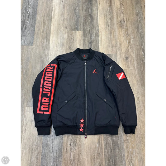 Jacket Luxury Designer By Jordan In Black, Size: S(Men’s Size)
