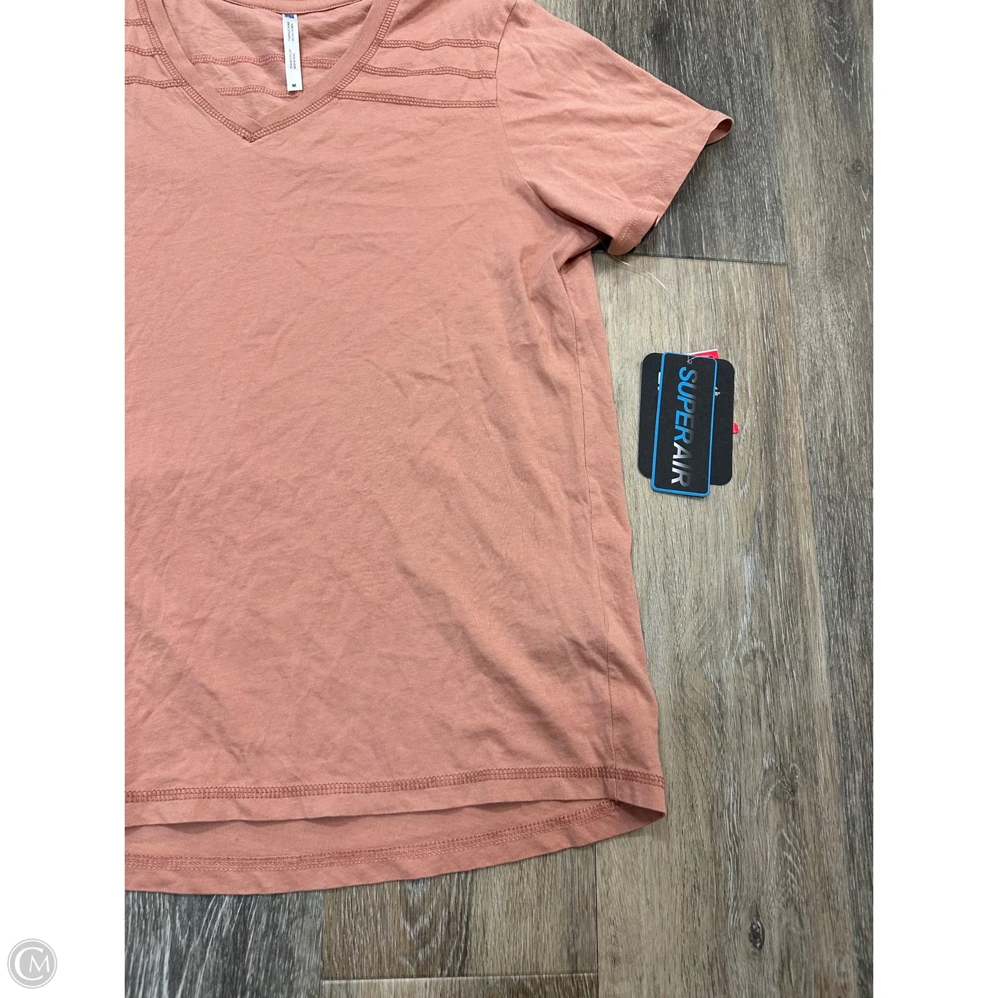 Athletic Top Short Sleeve By Kuhl In Coral, Size: M