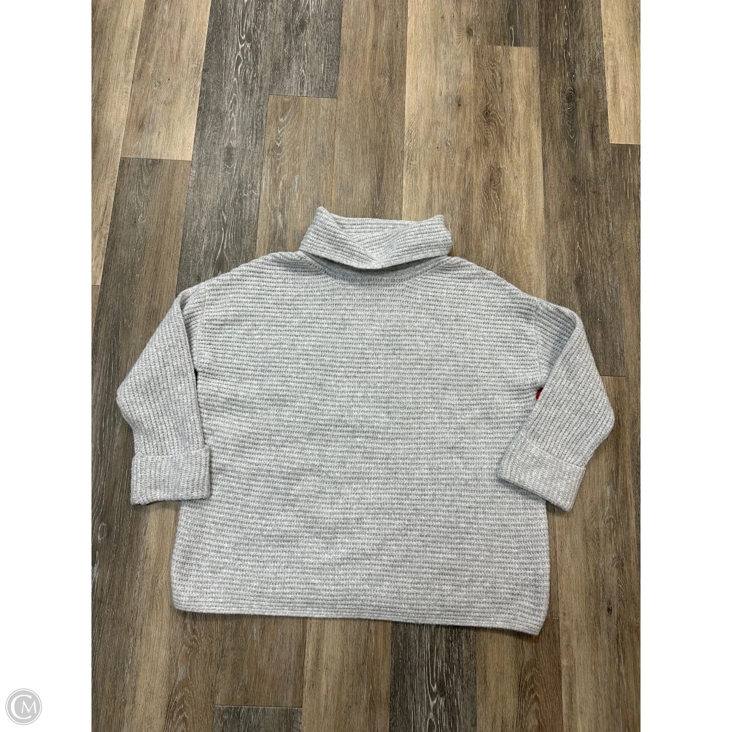Sweater By Joan Vass In Grey, Size: L