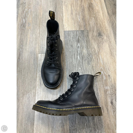 Boots Combat By Dr Martens In Black, Size: 8
