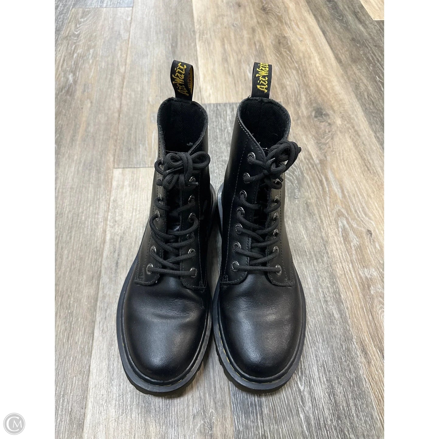 Boots Combat By Dr Martens In Black, Size: 8