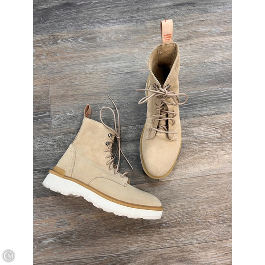 Boots Ankle Flats By Sorel In Beige, Size: 8