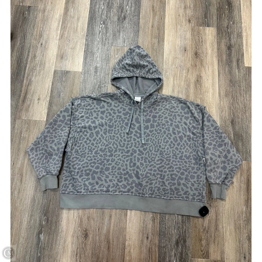 Athletic Sweatshirt Hoodie By Nike Apparel In Animal Print, Size: Xxl