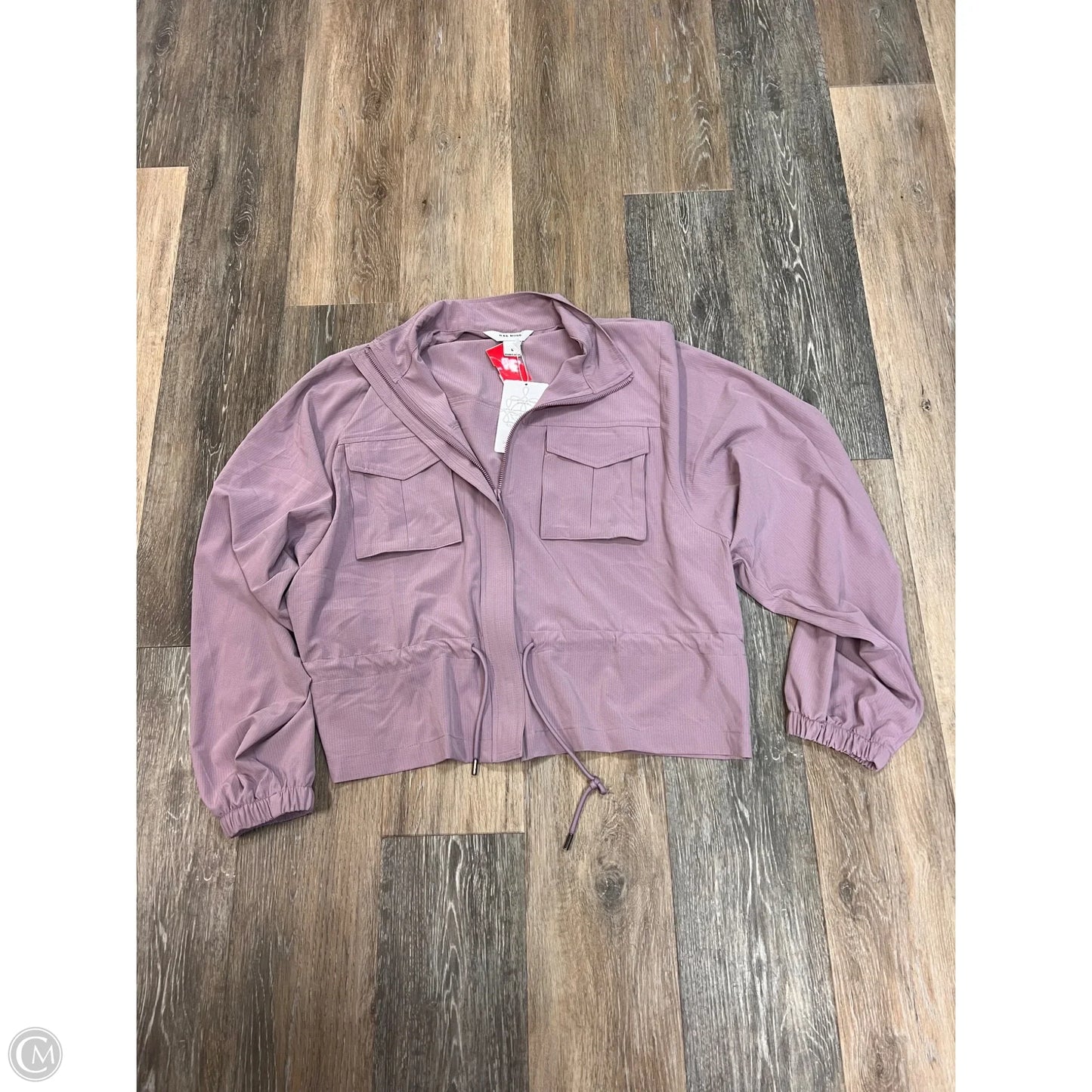 Athletic Jacket By Rae Mode In Purple, Size: L