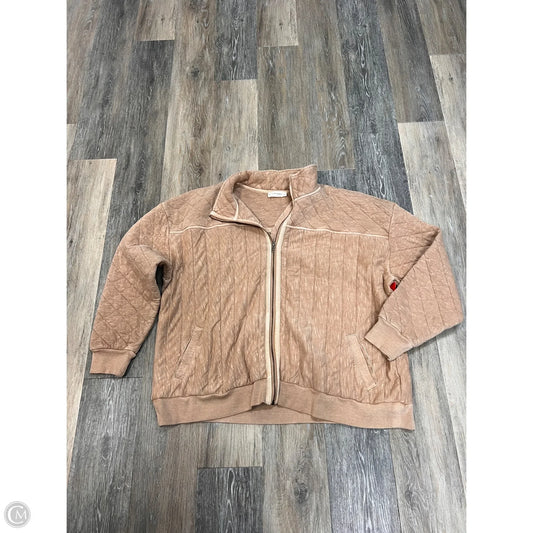 Jacket Puffer & Quilted By Lucky Brand In Tan, Size: Xxl