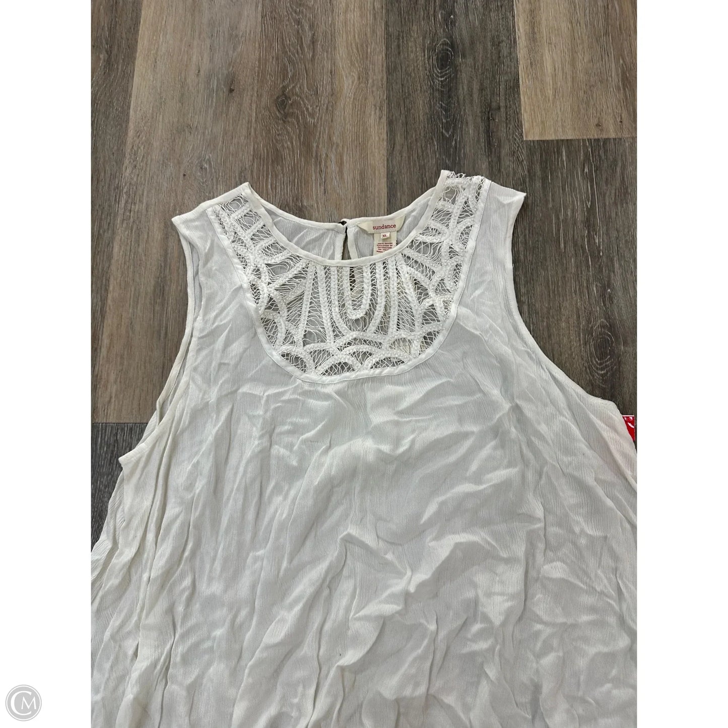 Top Sleeveless By Sundance In Cream, Size: Xl