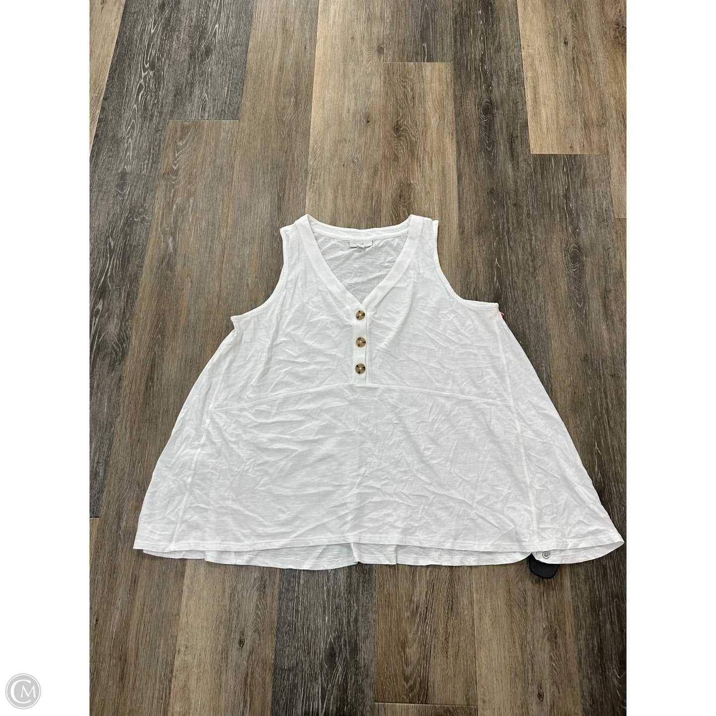 Tank Top By J. Jill In White, Size: L