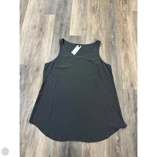Top Sleeveless By Eileen Fisher In Grey, Size: Xl