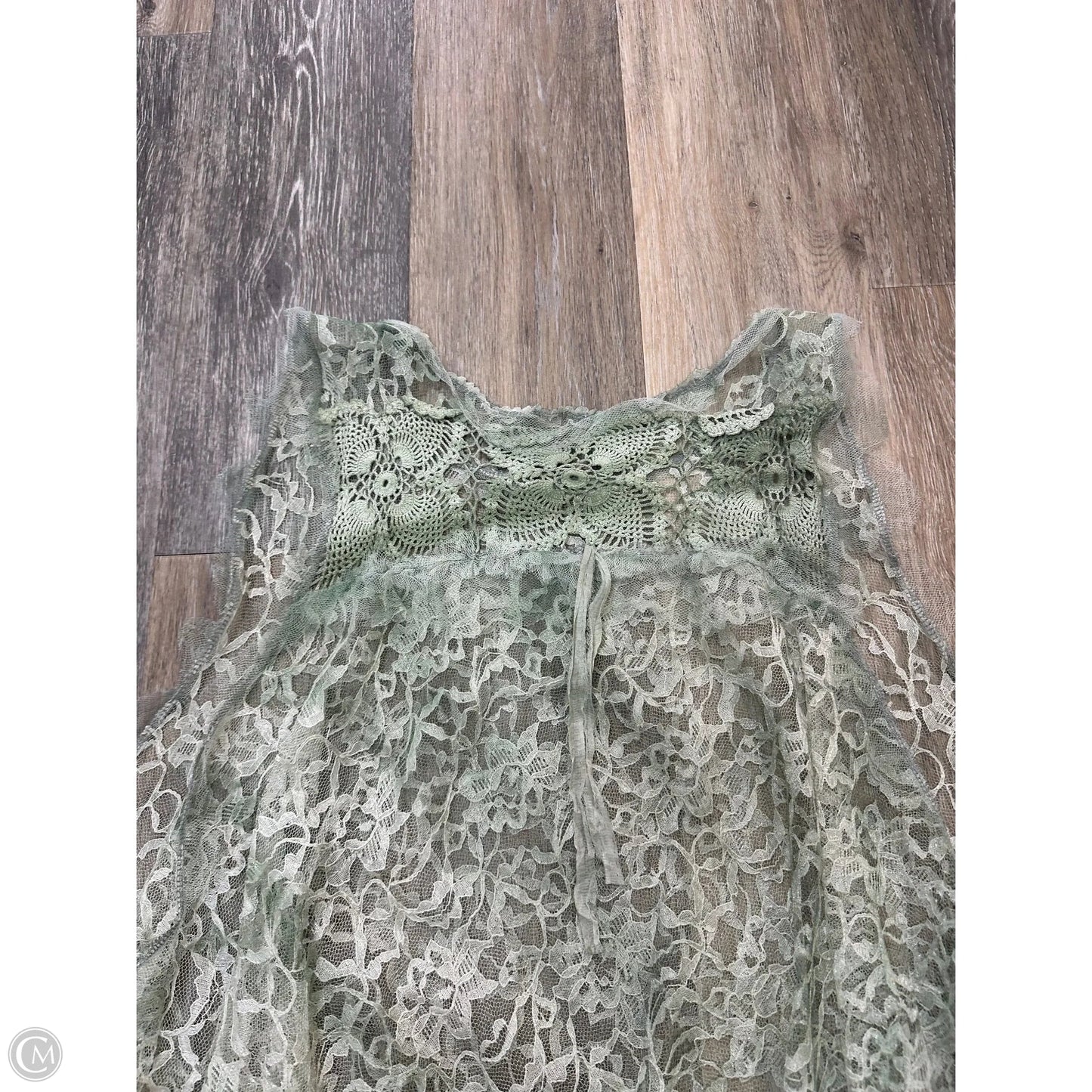 Tank Top By Clothes Mentor In Green, Size: Xl