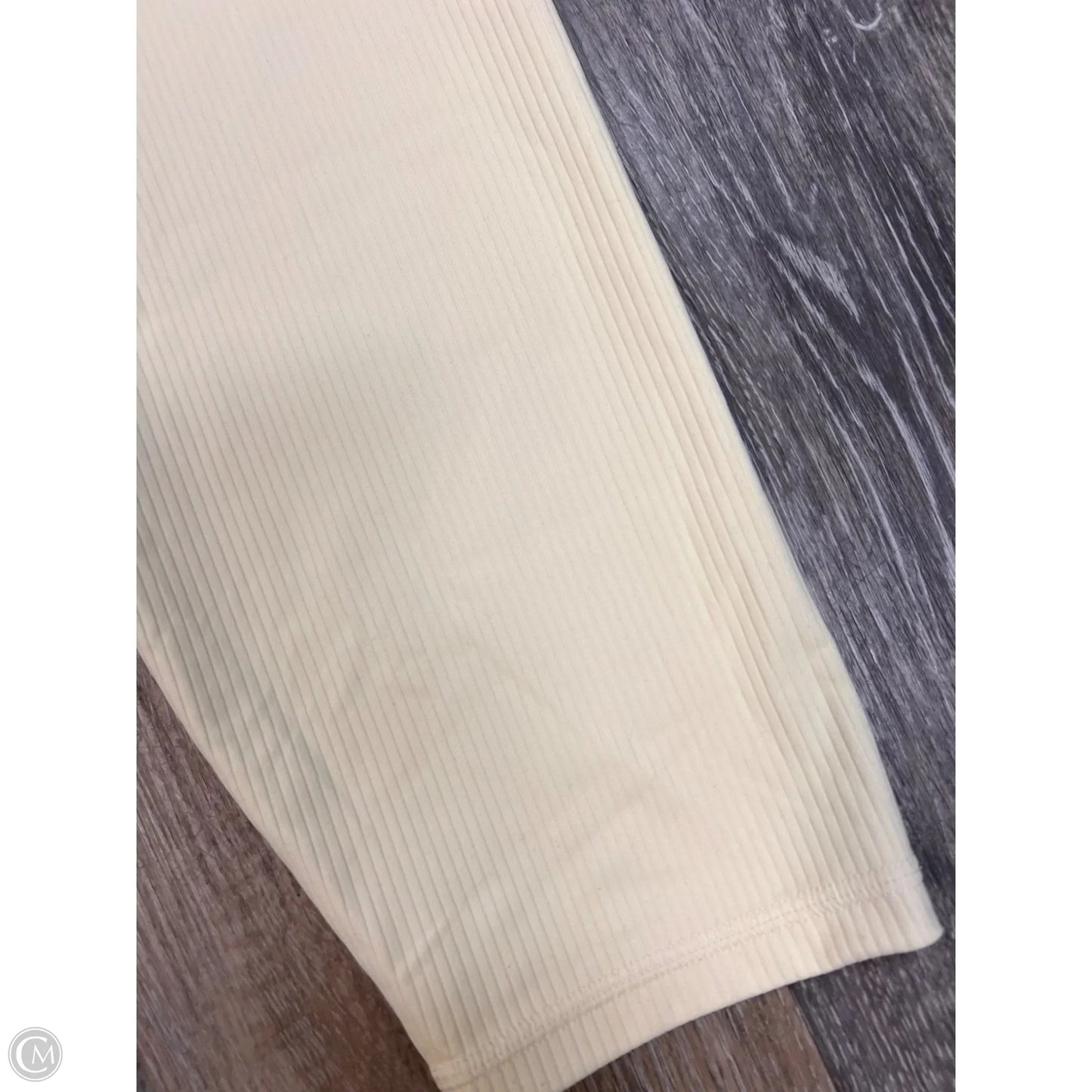 Athletic Leggings By Athleta In Yellow, Size: Xl