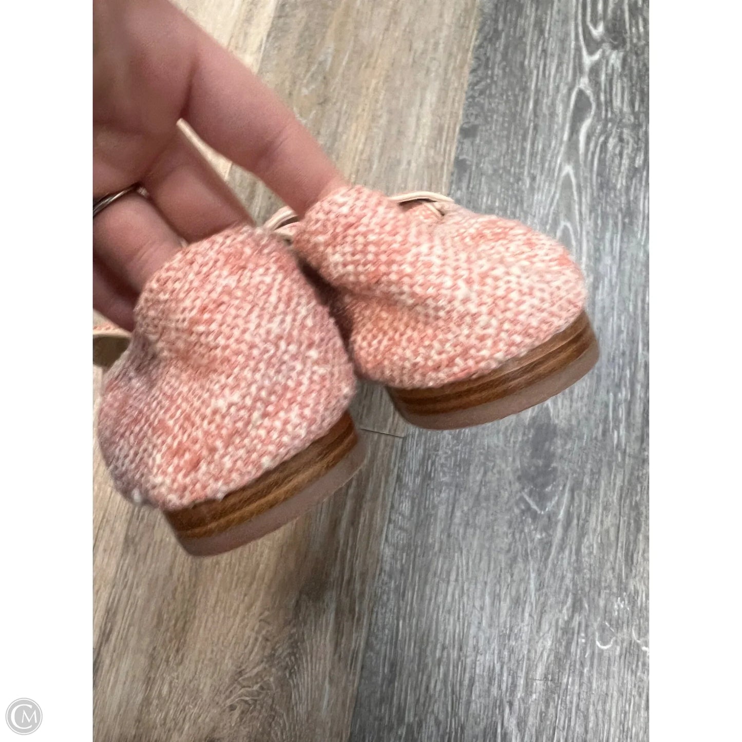 Shoes Designer By Tory Burch In Coral, Size: 9.5