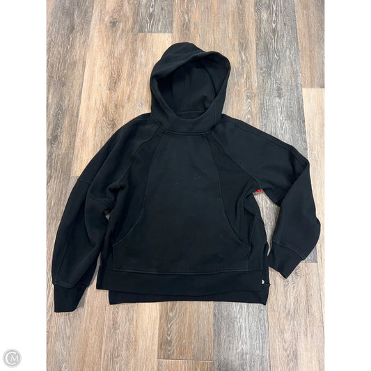 Athletic Sweatshirt Hoodie By Lululemon In Black, Size: Xs/S