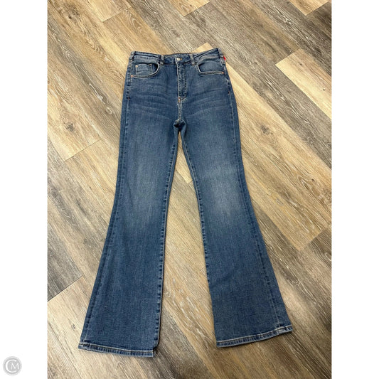Jeans Boot Cut By Pilcro In Blue Denim, Size: 10