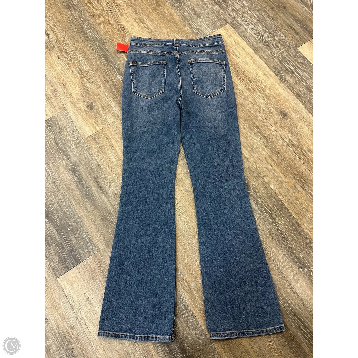 Jeans Boot Cut By Pilcro In Blue Denim, Size: 10