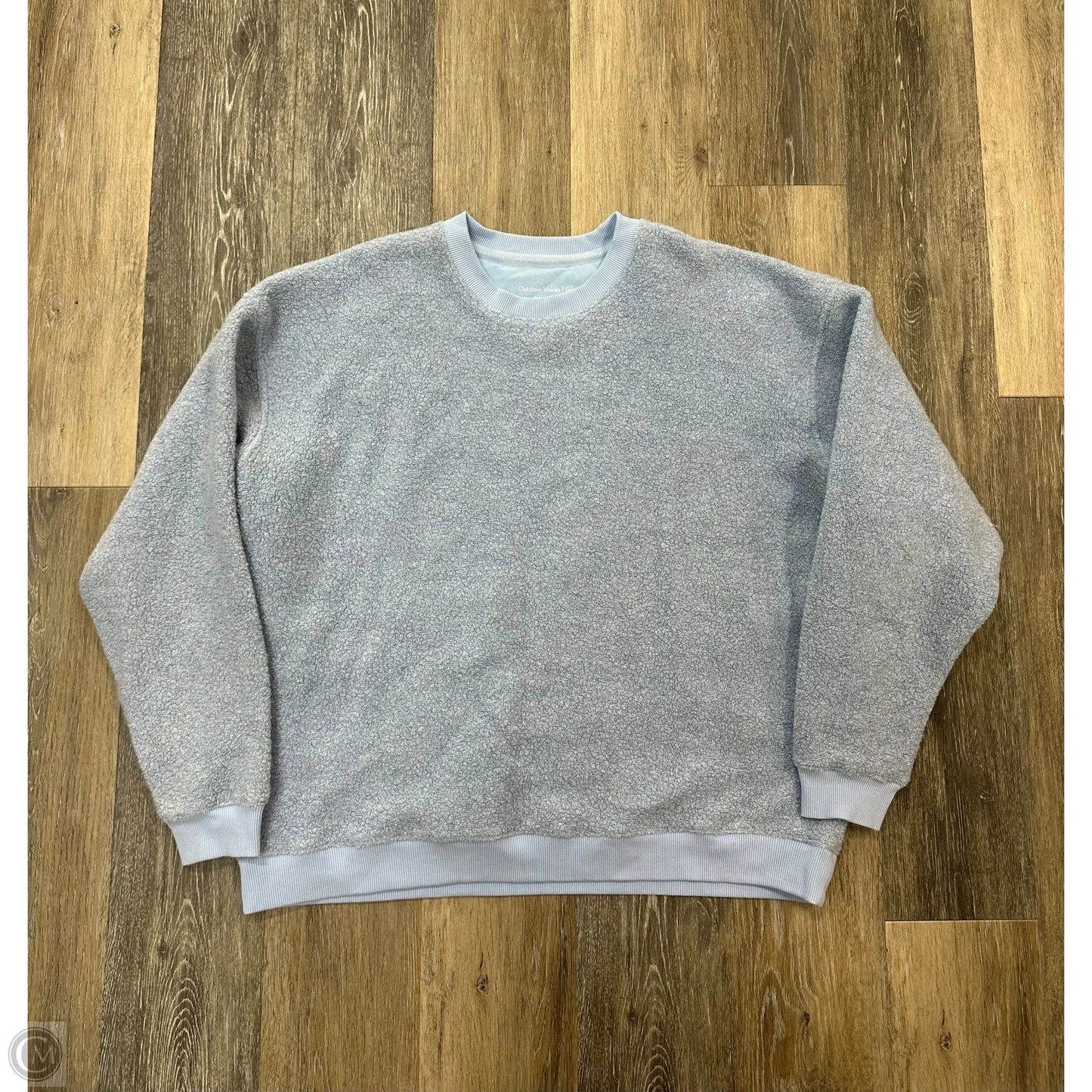Sweatshirt Crewneck By Outdoor Voices In Blue, Size: Xxl
