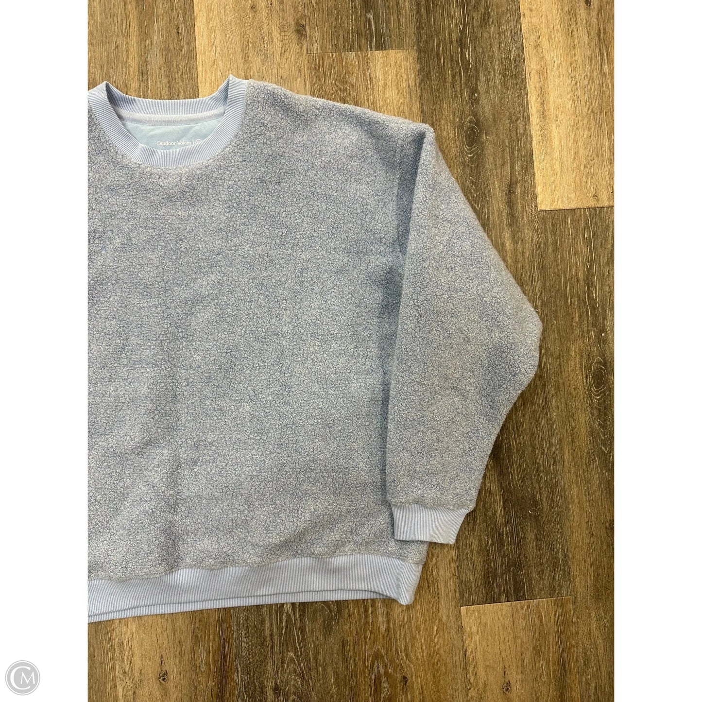 Sweatshirt Crewneck By Outdoor Voices In Blue, Size: Xxl