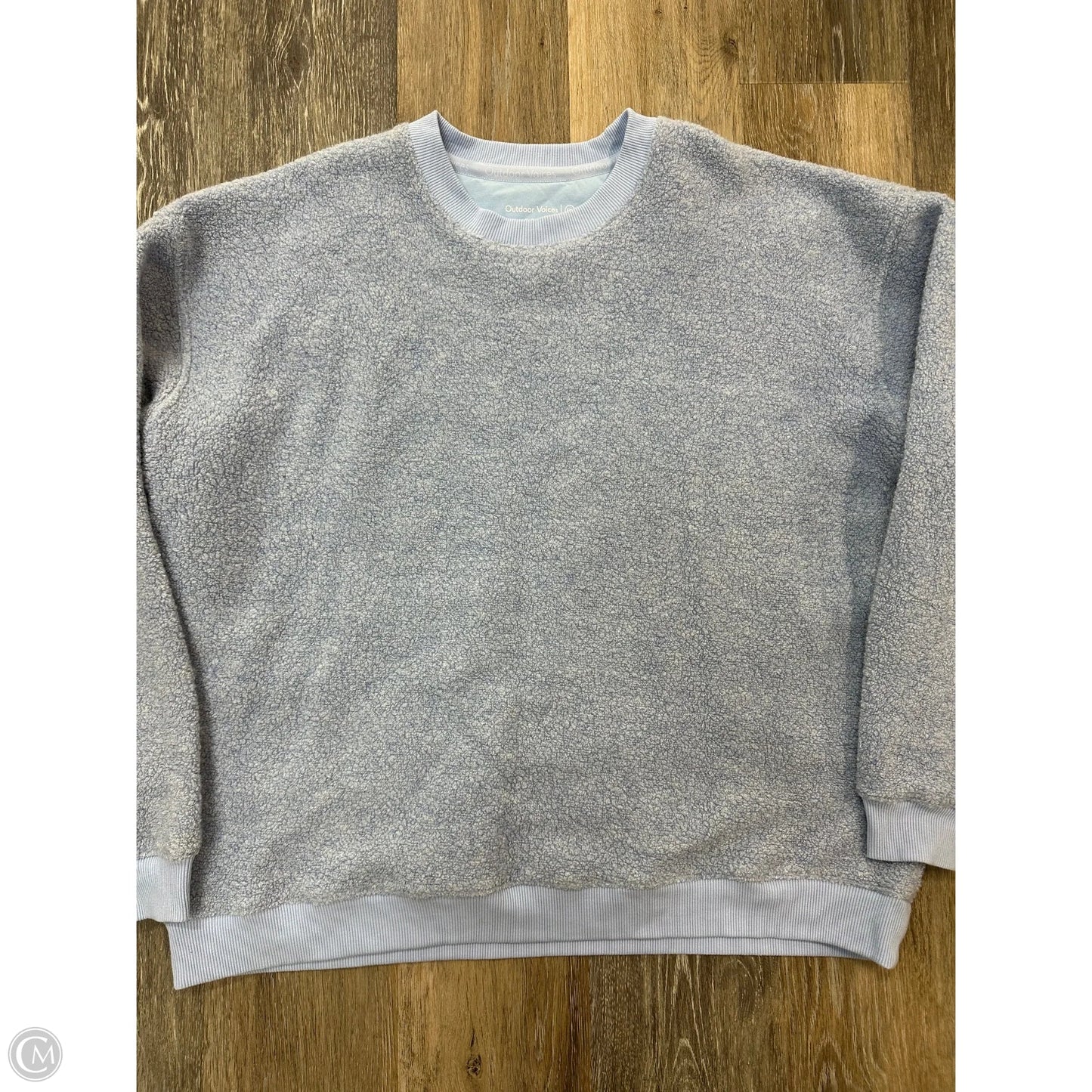 Sweatshirt Crewneck By Outdoor Voices In Blue, Size: Xxl